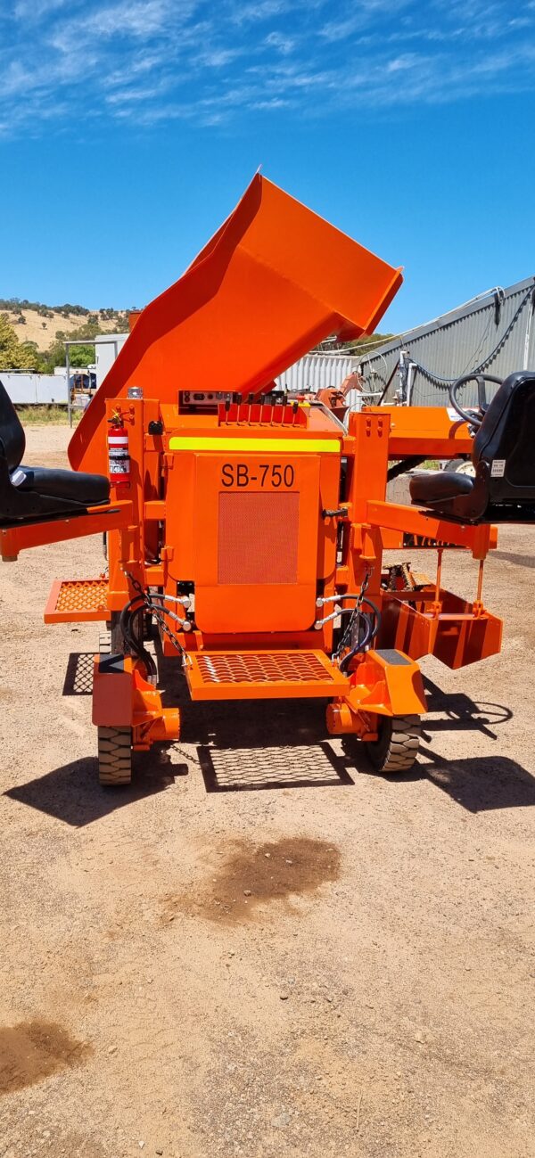 Alcaro SB750 Kerb Laying Machine